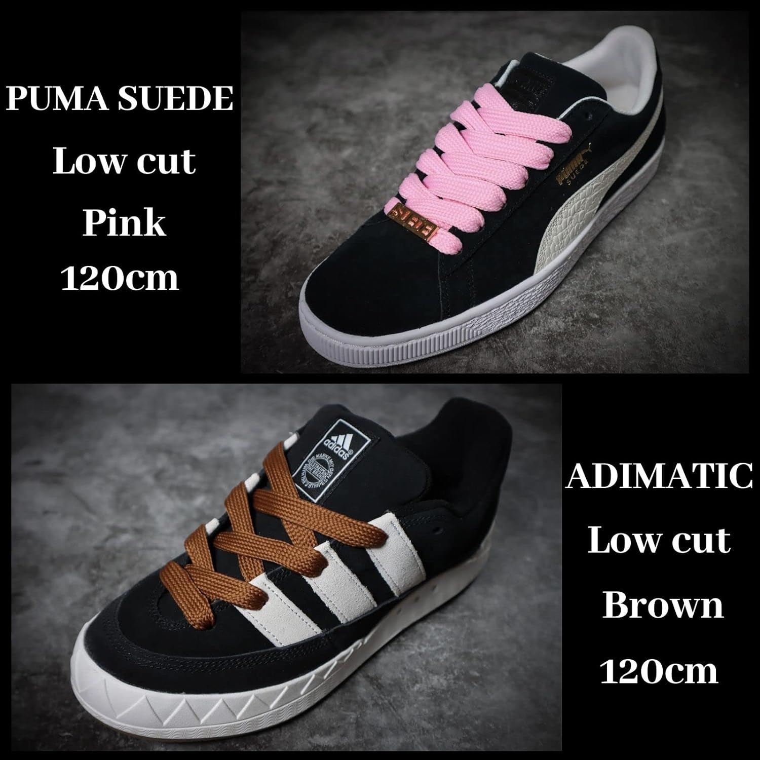 FAT SHOELACES ファットシューレース2足セット - KutsuGoods