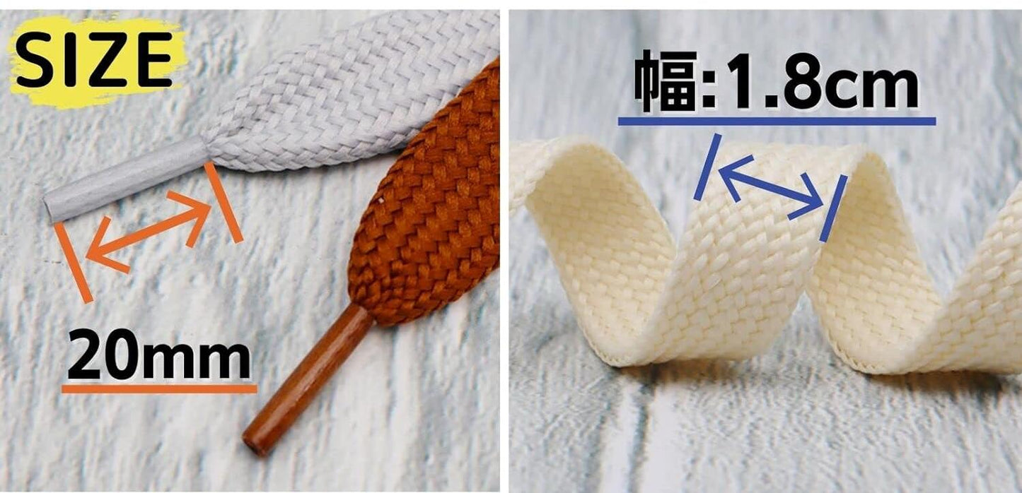 FAT SHOELACES ファットシューレース - KutsuGoods