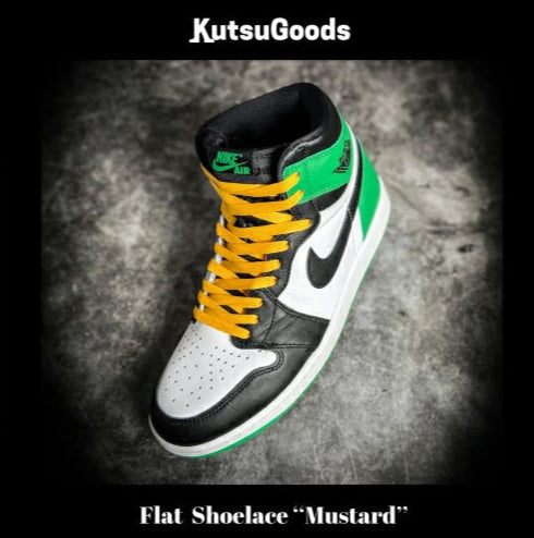 FLAT SHOELACES フラットシューレース【カラフルカラー】2足セット - KutsuGoods