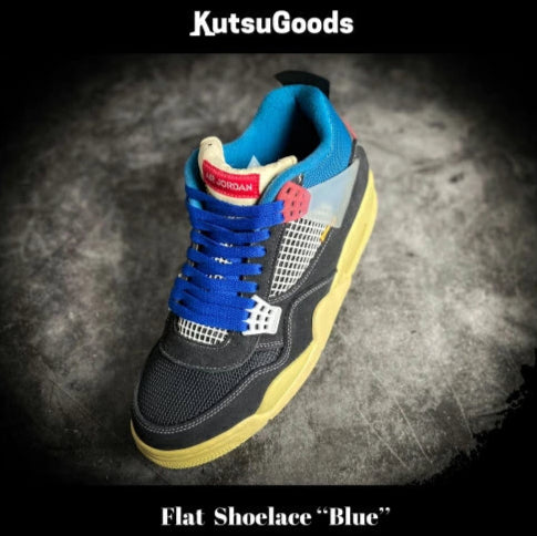 FLAT SHOELACES フラットシューレース【ベーシックカラー】 2足セット - KutsuGoods