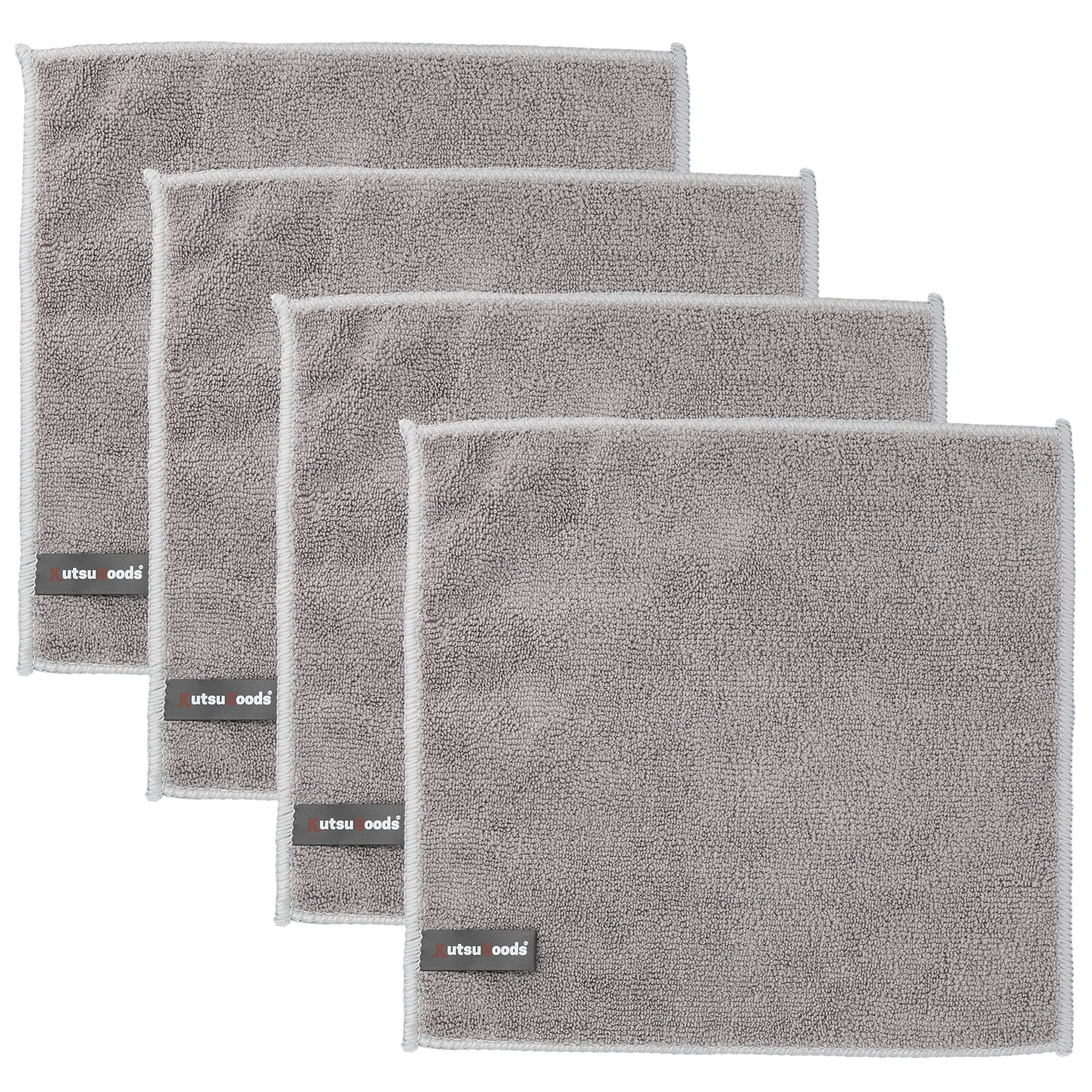 靴用 マイクロファイバークロス 4枚セット - KutsuGoods