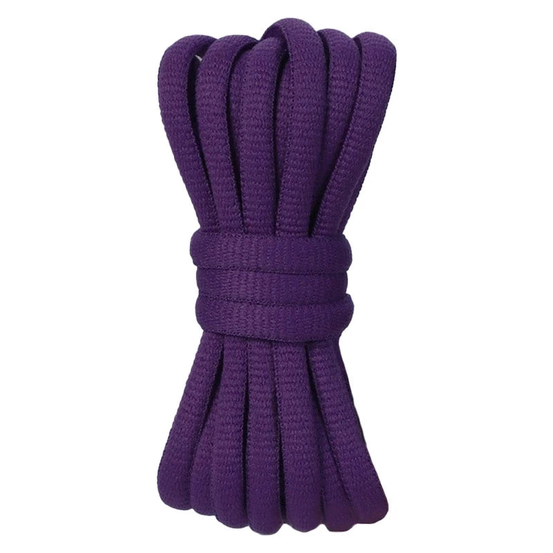 OVAL SHOELACES オーバルシューレース【ベーシックカラー】 2足セット - KutsuGoods