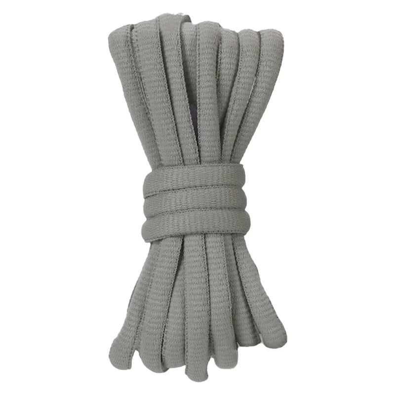 OVAL SHOELACES オーバルシューレース【ベーシックカラー】 2足セット - KutsuGoods