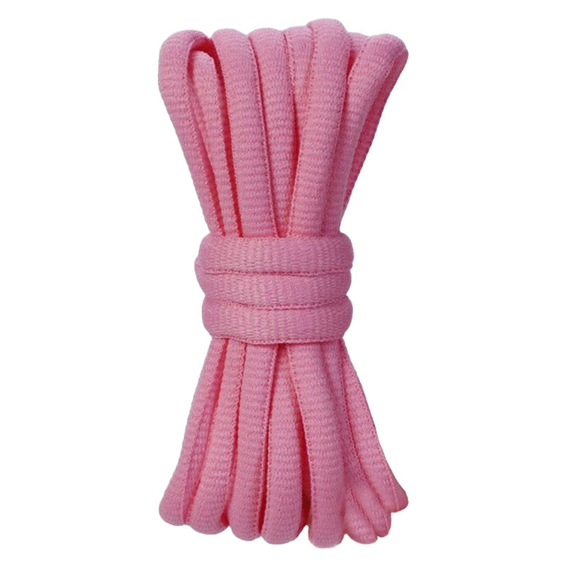 OVAL SHOELACES オーバルシューレース【ベーシックカラー】 2足セット - KutsuGoods