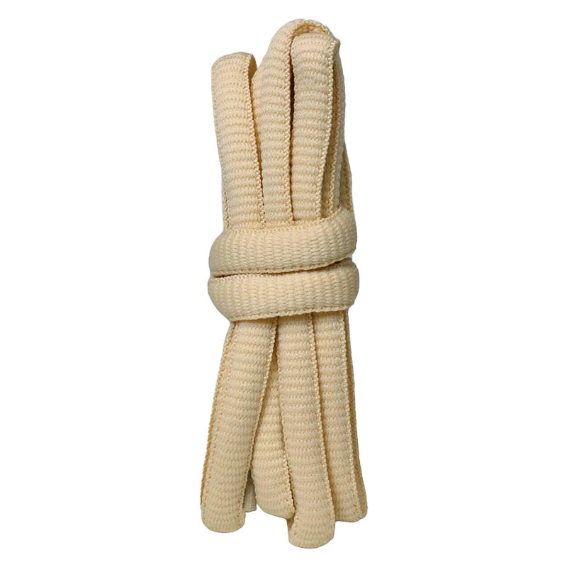 OVAL SHOELACES オーバルシューレース【ベーシックカラー】 2足セット - KutsuGoods