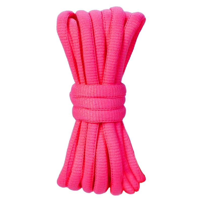 OVAL SHOELACES オーバルシューレース【ベーシックカラー】 2足セット - KutsuGoods