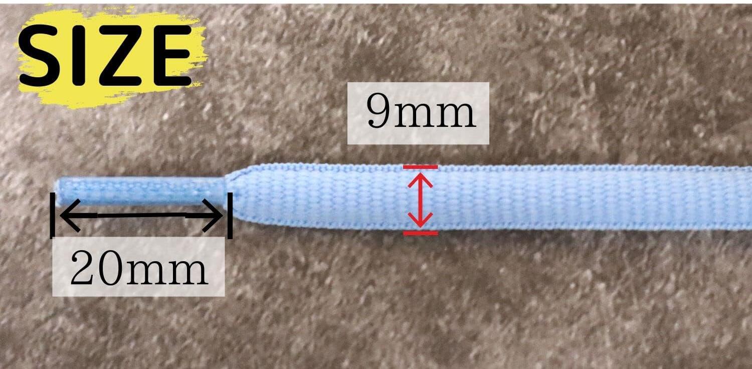 OVAL SHOELACES オーバルシューレース【カラフルカラー】 2足セット - KutsuGoods