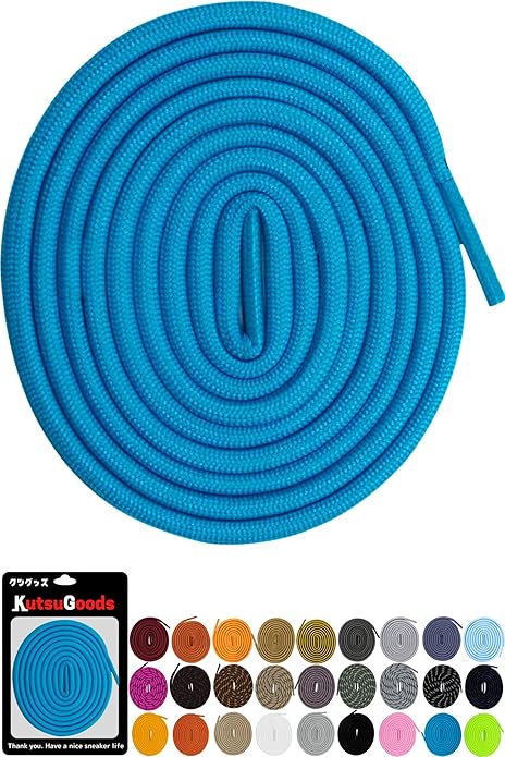 ROUND SHOELACES ラウンドシューレース【無地タイプ】 - KutsuGoods