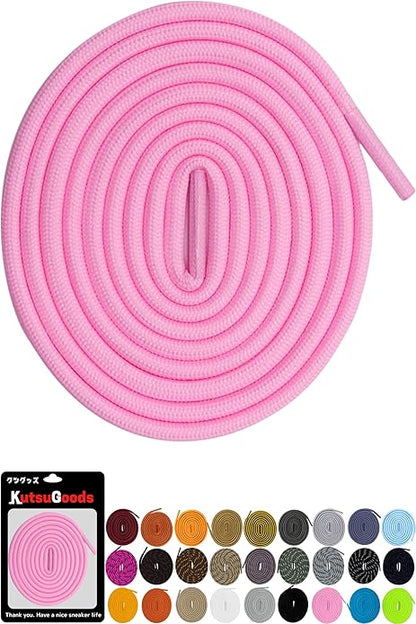 ROUND SHOELACES ラウンドシューレース【無地タイプ】 - KutsuGoods