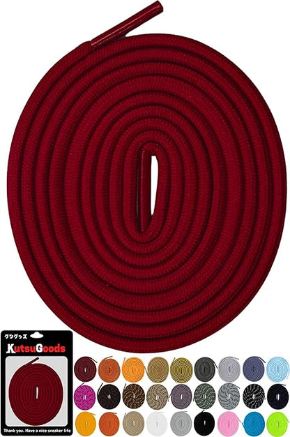 ROUND SHOELACES ラウンドシューレース【無地タイプ】 - KutsuGoods