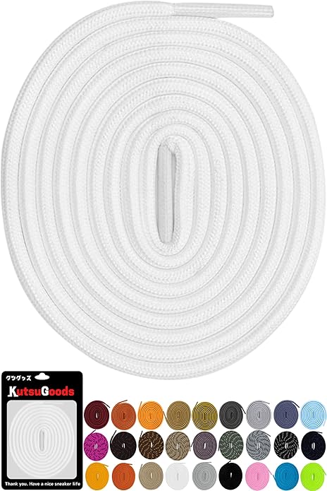 ROUND SHOELACES ラウンドシューレース【無地タイプ】 - KutsuGoods