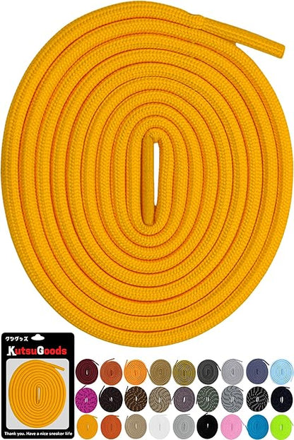 ROUND SHOELACES ラウンドシューレース【無地タイプ】 - KutsuGoods